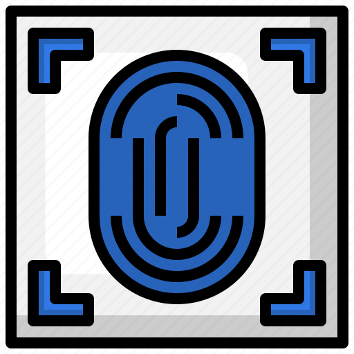 Fingerprint, scanner, authentication, technology, security icon - Download on Iconfinder