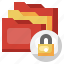 folders, protection, document, security, key 