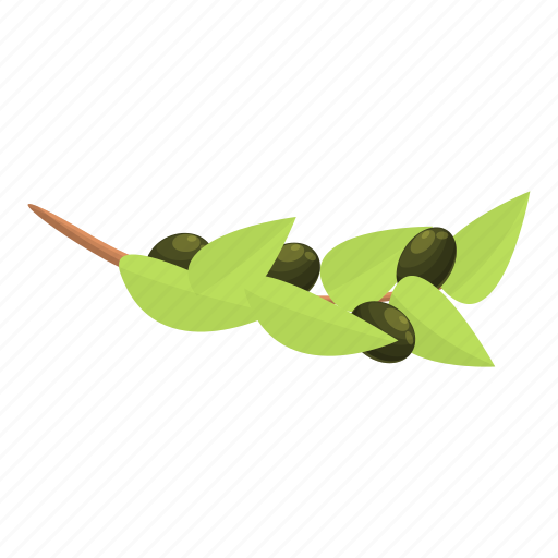 Olive, branch, organic, tree icon - Download on Iconfinder
