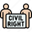 civil right, human, people, person 