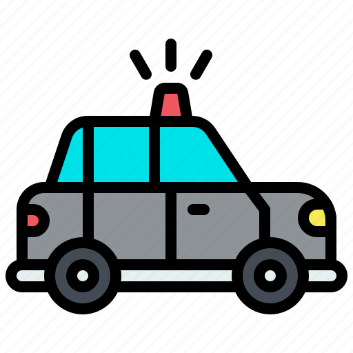 Automobile, car, police, transportation, vehicle icon - Download on Iconfinder