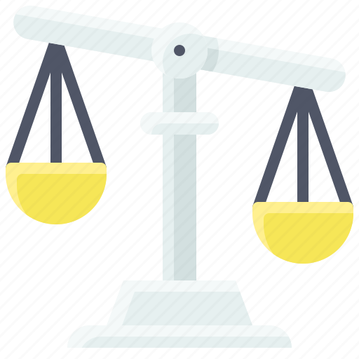Balance, beam balance, imbalance, inquality, justice, law icon - Download on Iconfinder