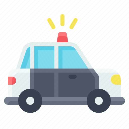 Police, police car, siren light, vehicle icon - Download on Iconfinder