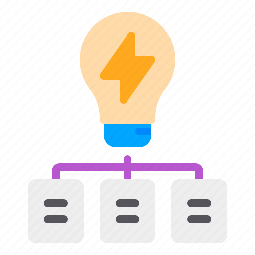 Board, brainstorming, bulb, idea, innovation icon - Download on Iconfinder