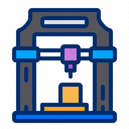 Future, machine, printer, technology icon - Download on Iconfinder