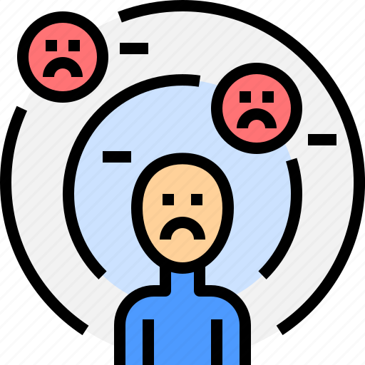 Negative, thinking, influence, attract, bad, person, around icon - Download on Iconfinder