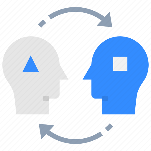 Mental, mind, exchange, empathy, psychology, mindset, transfer icon - Download on Iconfinder
