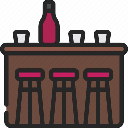 Bar, stools, stool, drinking, drink icon - Download on Iconfinder