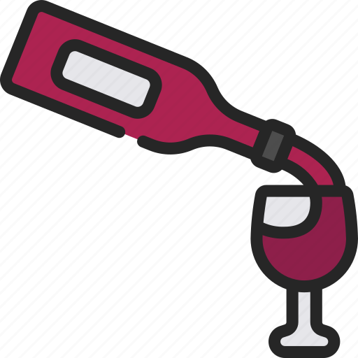 Pour, wine, pouring, winery, drink icon - Download on Iconfinder