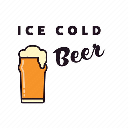 Beer, drinking, glass, ice cold, pint, pub icon - Download on Iconfinder
