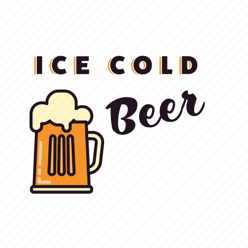 Alcohol, beer, drinking, glass, ice cold, pub icon - Download on Iconfinder