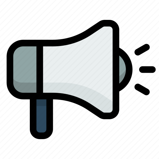 Announcement, megaphone, promotion, advertising icon - Download on Iconfinder