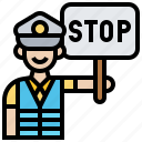 crossing, guards, road, safety, traffic