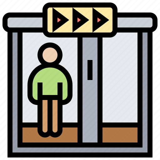 Comfortable, elevator, floor, lift, passenger icon - Download on Iconfinder