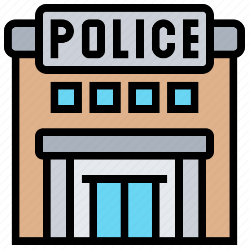 Building, cop, police, state, station icon - Download on Iconfinder