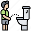 hygiene, pee, restroom, toilet, urinate 
