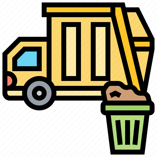 Dumpster, garbage, recycle, truck, vehicle icon - Download on Iconfinder