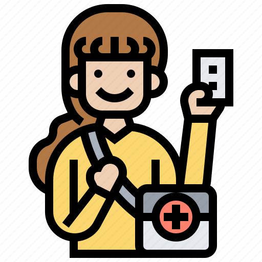 Doctor, emergency, medical, paramedic, rescuer icon - Download on Iconfinder