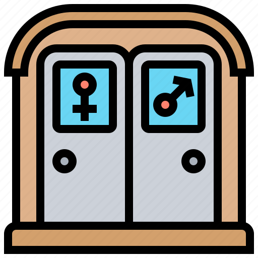 Booth, outdoor, public, restroom, toilet icon - Download on Iconfinder
