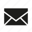 email, envelope, letter, mail, send, sms 