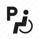 car, handicapped, parking, parking lot for wheelchair, wheelchair, wheelchair accessible