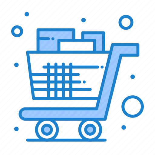 Cart, full, groceries, shopping, trolley icon - Download on Iconfinder