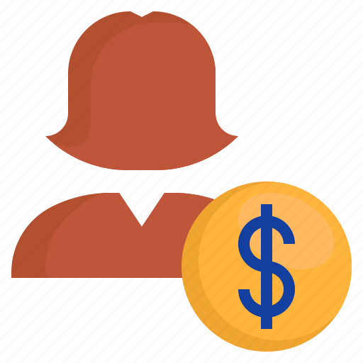 Dollar, coin, user, avatar, money icon - Download on Iconfinder