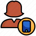 phone, user, avatar, smartphone, communications