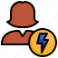 power, energy, user, avatar, thunder 