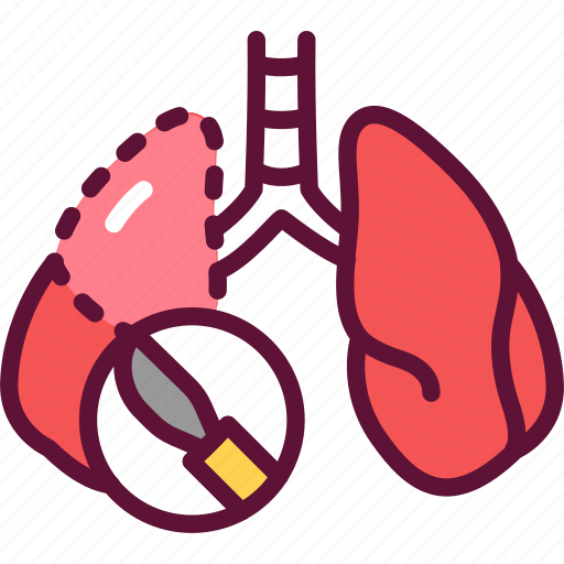 Surgery, resection, lung icon - Download on Iconfinder