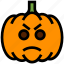 angry, food, halloween, horror, pumpkin, scary, vegetable 
