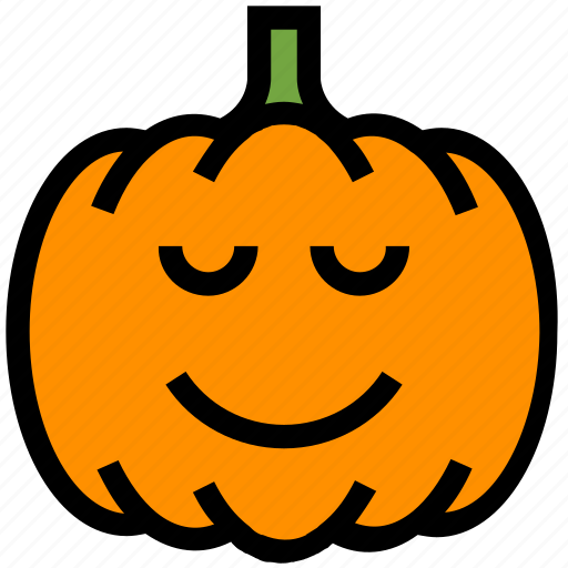 Food, halloween, happy, pumpkin, smiley, vegetable icon - Download on Iconfinder
