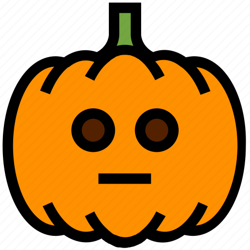Confuse, food, halloween, pumpkin, scary, ugly, vegetable icon - Download on Iconfinder
