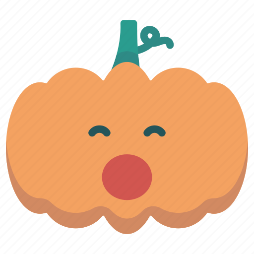 Bored, emoticon, halloween, pumpkin icon - Download on Iconfinder