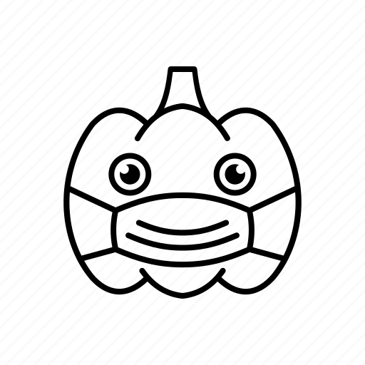 Pumpkin, emoticon, mask, emoji, face, halloween, expression icon - Download on Iconfinder