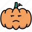 annoying, emoticon, halloween, pumpkin 