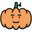 emoticon, halloween, pumpkin, zany 