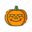 avatar, cunning, emoji, feeling, halloween, pumpkin 