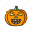 avatar, emoji, evil, feeling, halloween, laugh, pumpkin 