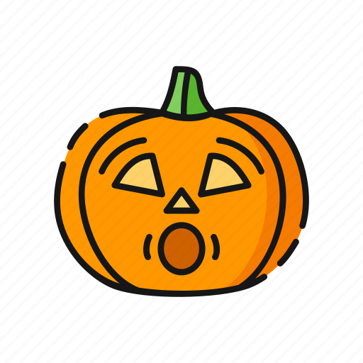 Avatar, emoji, feeling, fright, halloween, pumpkin, skull icon - Download on Iconfinder