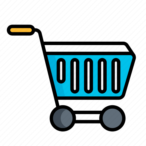 Shop trolley, basket, buy, chain truck, shop, shopping basket, market icon - Download on Iconfinder