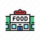 food, store, building, purchases, shopping, clothes