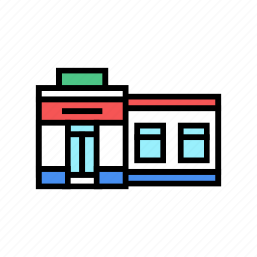 Store, building, shopping, clothes, electronics, drinks icon - Download on Iconfinder