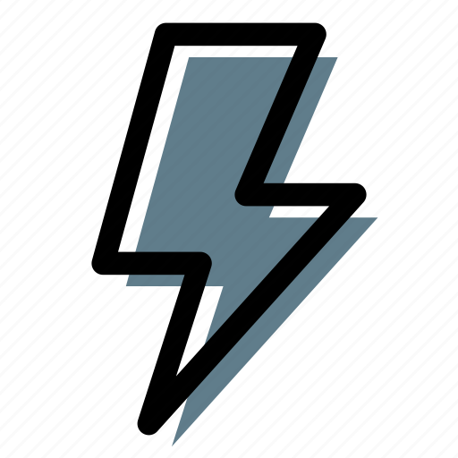 Bolt, energy, flash light, high voltage, light, lighting icon - Download on Iconfinder