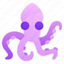 octopus, mollusk, tentacles, sea creature, marine animal