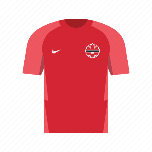 Canada, soccer, football, jersey, shirt, world cup, qatar icon - Download on Iconfinder