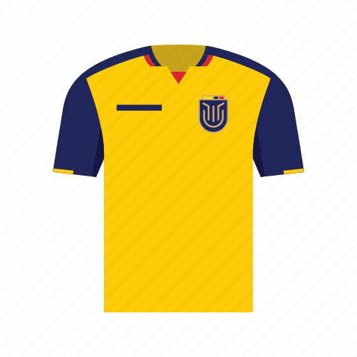 Ecu, jersey, shirt, football, soccer, qatar 2022 icon - Download on Iconfinder