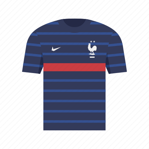 France, soccer, football, jersey, shirt, world cup, qatar icon - Download on Iconfinder