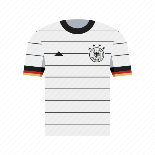 Germany, soccer, football, jersey, shirt, world cup, qatar icon - Download on Iconfinder