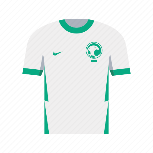 Saudi arabia, soccer, football, jersey, shirt, world cup, qatar icon - Download on Iconfinder
